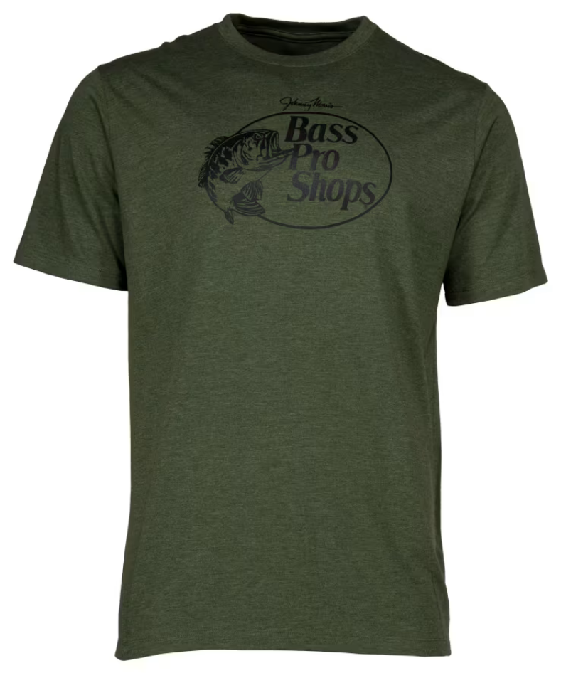 Bass Pro Shops Tri-Blend Logo Short-Sleeve T-Shirt for Men
